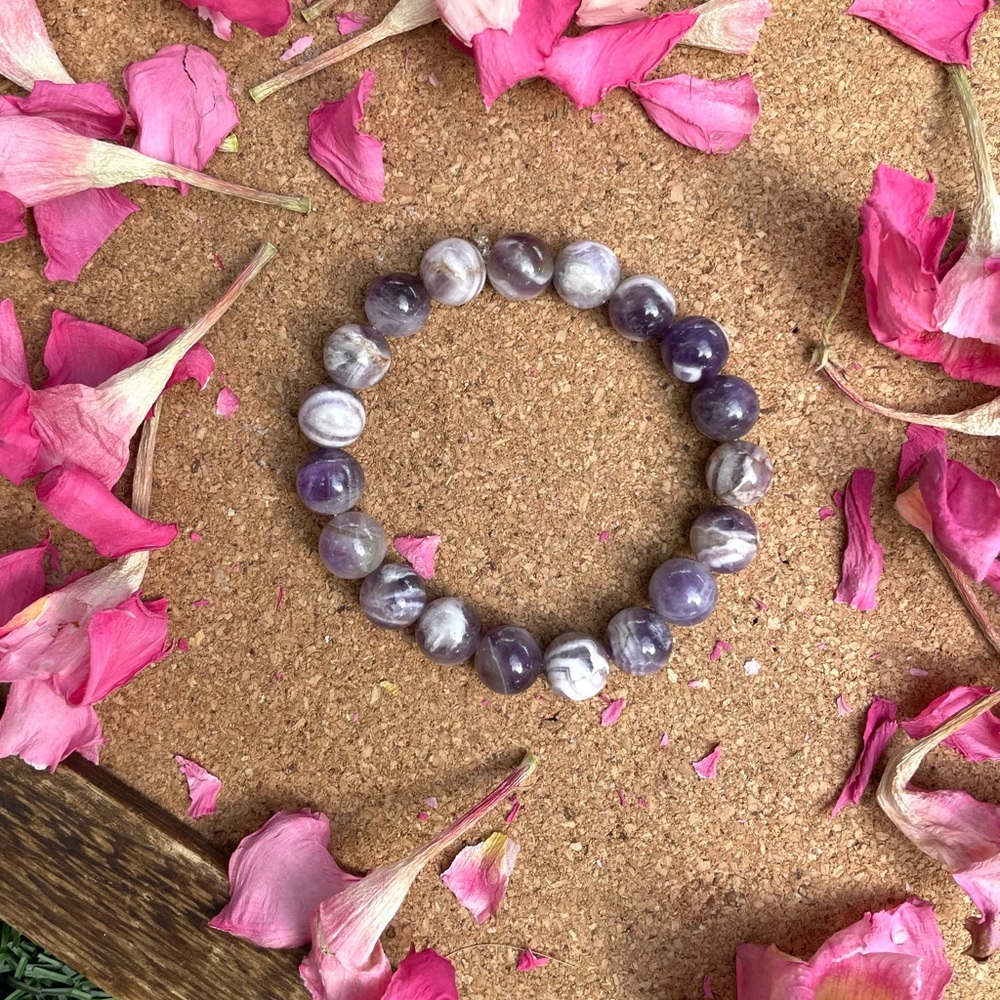 Chevron Amethyst Bracelet - Picture 5 of 5